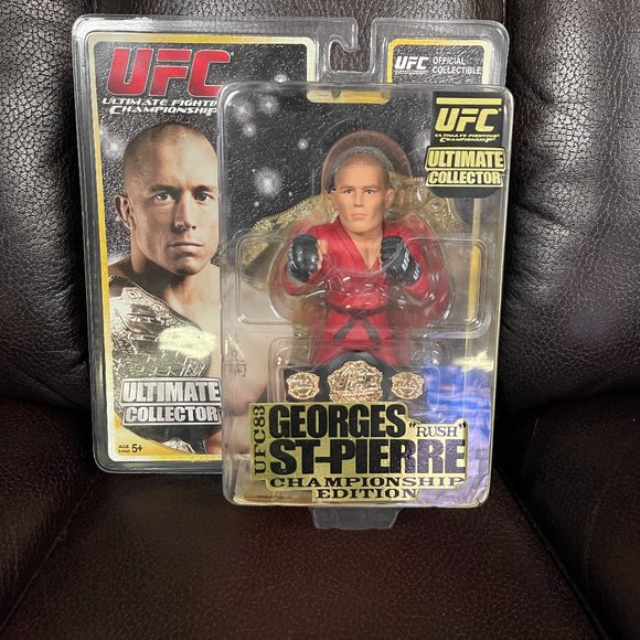 Georges St-Pierre GSP UFC Ultimate Collector Series 8 Action Figure Brand New - Picture 1 of 1